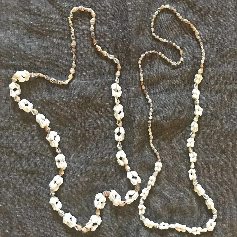 Natural Shell Set of 2 Necklaces - Picture 2 of 7